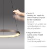 Paul Neuhaus Verlichting Hoop Hanglamp LED Bruin, 1-licht