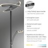 Paul Neuhaus Verlichting Artur Staande lamp LED Antraciet, 2-lichts