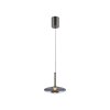 Paul Neuhaus Verlichting Vitrum Hanglamp LED Grijs, 2-lichts