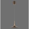 Paul Neuhaus Verlichting Moon Hanglamp LED Brons, 2-lichts
