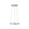 Paul Neuhaus Verlichting E-Loop Hanglamp LED Zilver, 2-lichts, Afstandsbediening