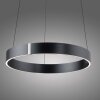 Paul Neuhaus Verlichting E-Clipse Hanglamp LED Grijs, 2-lichts, Afstandsbediening
