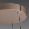 Paul Neuhaus Verlichting E-Clipse Hanglamp LED Brons, 2-lichts, Afstandsbediening