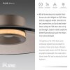 Paul Neuhaus Verlichting Moon Plafondlamp LED Brons, 2-lichts