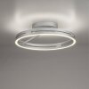 Paul Neuhaus Verlichting Loop Plafondlamp LED Zilver, 2-lichts, Afstandsbediening