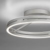 Paul Neuhaus Verlichting Loop Plafondlamp LED Zilver, 2-lichts, Afstandsbediening