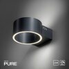 Paul Neuhaus Verlichting Clipse Wandlamp LED Grijs, 2-lichts