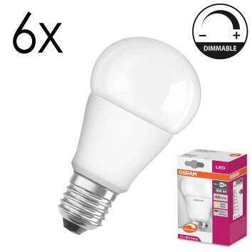 Osram E27 LED 9 Watt warm wit dimbaar 806 Lumen