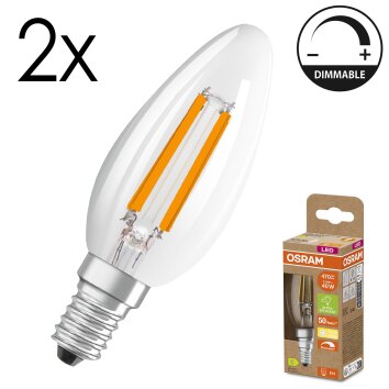 Osram E14 LED 2.9 Watt warm wit dimbaar 470 Lumen