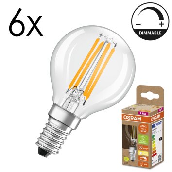 Osram E14 LED 2.9 Watt warm wit dimbaar 470 Lumen