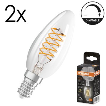 Osram E14 LED 4.8 Watt warm wit dimbaar 470 Lumen