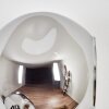 Ripoll Kogellampje, Wandlamp Chroom, Rookkleurig, 3-lichts
