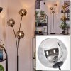 Ripoll Kogellampje, Staande lamp Rookkleurig, 3-lichts