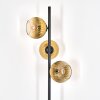 Koyoto Staande lamp 31 cm Goud, Duidelijk, 3-lichts