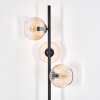 Koyoto Staande lamp 31 cm Amber, Duidelijk, 3-lichts