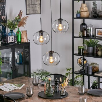 Apedo Hanglamp, Hanglamp, Cluster hanglamp Duidelijk, 3-lichts