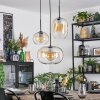Apedo Hanglamp, Hanglamp, Cluster hanglamp Amber, Duidelijk, 3-lichts