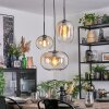 Apedo Hanglamp, Hanglamp, Cluster hanglamp Amber, Duidelijk, 3-lichts