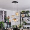Apedo Hanglamp, Hanglamp, Cluster hanglamp Amber, Duidelijk, 3-lichts