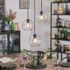 Ripoll Hanglamp, Kogellampje, Cluster hanglamp Duidelijk, 3-lichts