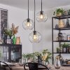 Ripoll Hanglamp, Kogellampje, Cluster hanglamp Duidelijk, 3-lichts