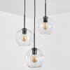 Ripoll Hanglamp, Kogellampje, Cluster hanglamp Duidelijk, 3-lichts