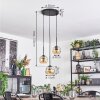 Ripoll Hanglamp, Kogellampje, Cluster hanglamp Amber, 3-lichts