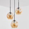 Ripoll Hanglamp, Kogellampje, Cluster hanglamp Amber, 3-lichts