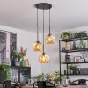 Ripoll Hanglamp, Kogellampje, Cluster hanglamp Amber, 3-lichts