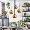 Koyoto Hanglamp, Kogellampje, Cluster hanglamp Goud, 4-lichts