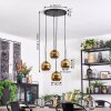 Koyoto Hanglamp, Kogellampje, Cluster hanglamp Goud, 4-lichts