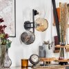 Ripoll Kogellampje, Wandlamp Amber, Duidelijk, Rookkleurig, 3-lichts