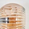 Ripoll Kogellampje, Wandlamp Amber, Rookkleurig, 3-lichts