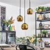 Ripoll Hanglamp, Kogellampje, Cluster hanglamp Goud, 3-lichts