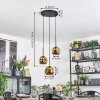Ripoll Hanglamp, Kogellampje, Cluster hanglamp Goud, 3-lichts