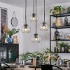 Koyoto Hanglamp, Kogellampje, Cluster hanglamp Duidelijk, 4-lichts