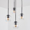 Koyoto Hanglamp, Kogellampje, Cluster hanglamp Duidelijk, 4-lichts