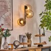 Ripoll Kogellampje, Wandlamp Amber, Duidelijk, 3-lichts