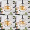 Ripoll Hanglamp, Kogellampje, Cluster hanglamp Amber, Duidelijk, 3-lichts