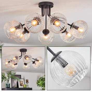 Ripoll Plafondlamp, Kogellampje Duidelijk, 7-lichts