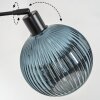 Koyoto Staande lamp, Booglampen Zwart, 1-licht