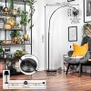 Ripoll Staande lamp, Booglampen Zwart, 1-licht