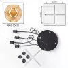 Ripoll Hanglamp, Kogellampje, Cluster hanglamp Amber, 4-lichts