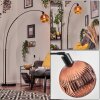 Ripoll Staande lamp, Booglampen Zwart, 1-licht