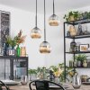 Ripoll Hanglamp, Kogellampje, Cluster hanglamp Amber, 3-lichts