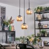 Ripoll Hanglamp, Kogellampje, Cluster hanglamp Amber, 3-lichts