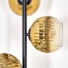 Ripoll Staande lamp Goud, Duidelijk, 3-lichts