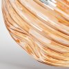Ripoll Plafondlamp, Kogellampje Amber, 7-lichts