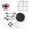 Ripoll Hanglamp, Kogellampje, Cluster hanglamp Duidelijk, Koperkleurig, 4-lichts