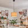 Soungou Hanglamp, Hanglamp Beige, 1-licht